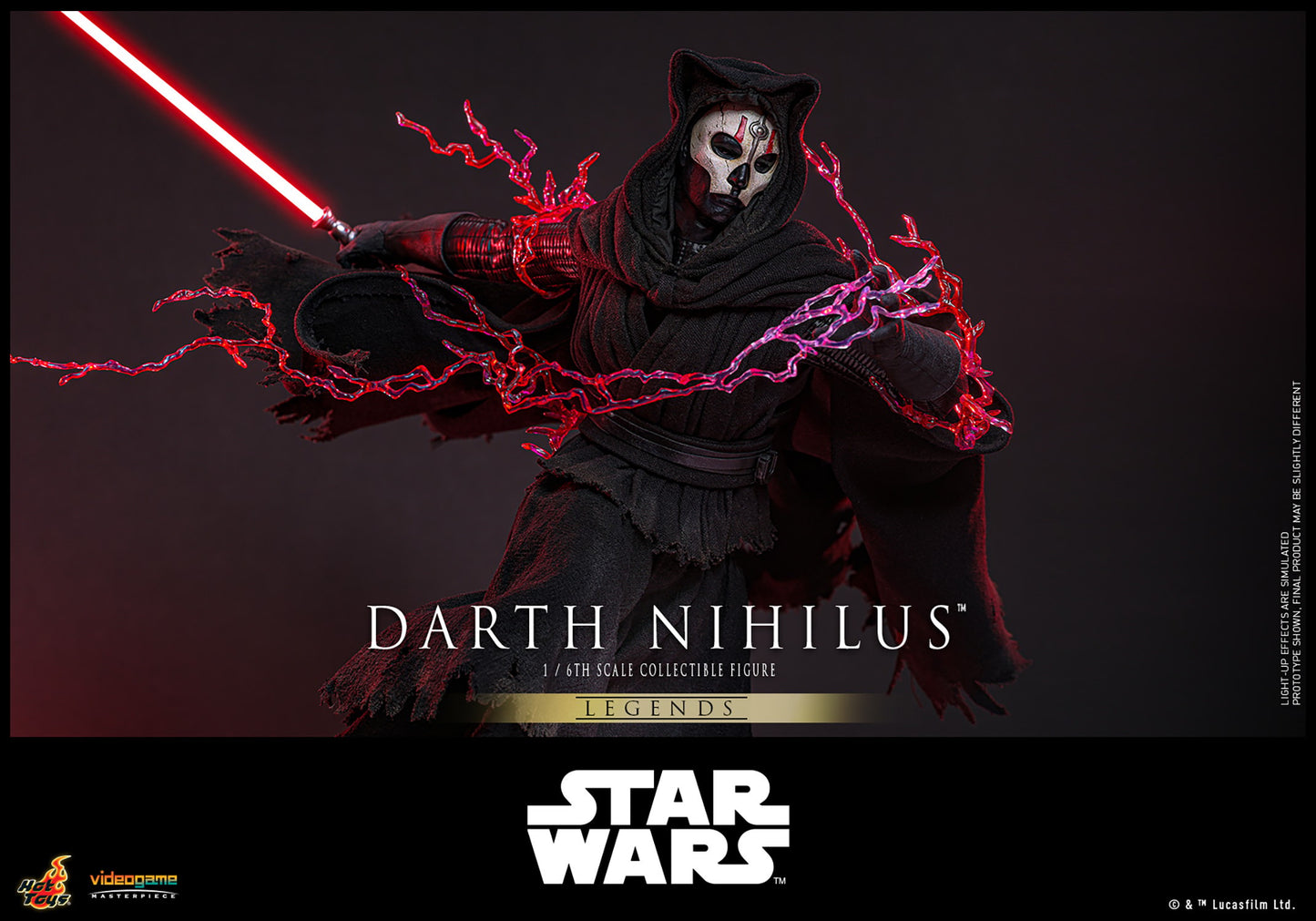 (Preorder)  Hot Toys VGM72 Star Wars [Darth Nihilus] 1/6 Scale Collectible Figure