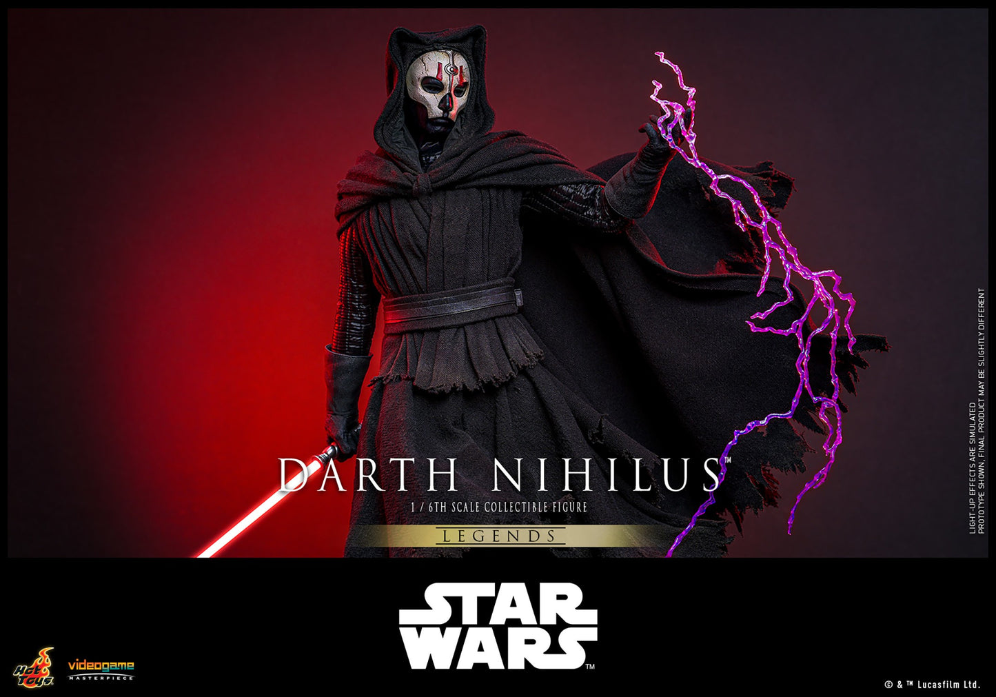 (Preorder)  Hot Toys VGM72 Star Wars [Darth Nihilus] 1/6 Scale Collectible Figure