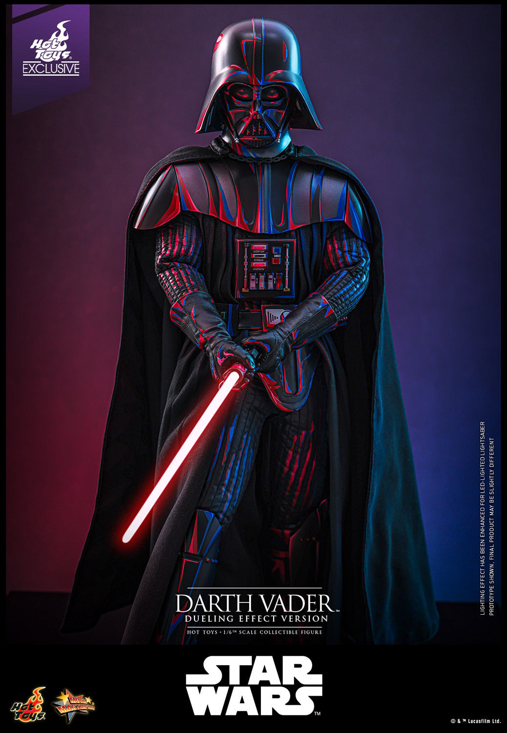 Hot Toys - MMS777 - Star Wars - Darth Vader (Dueling Effect Version) [Regular Edition] - 1/6 Scale Collectible Figure