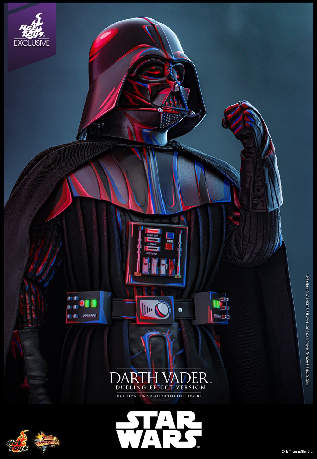 Hot Toys - MMS777 - Star Wars - Darth Vader (Dueling Effect Version) [Regular Edition] - 1/6 Scale Collectible Figure