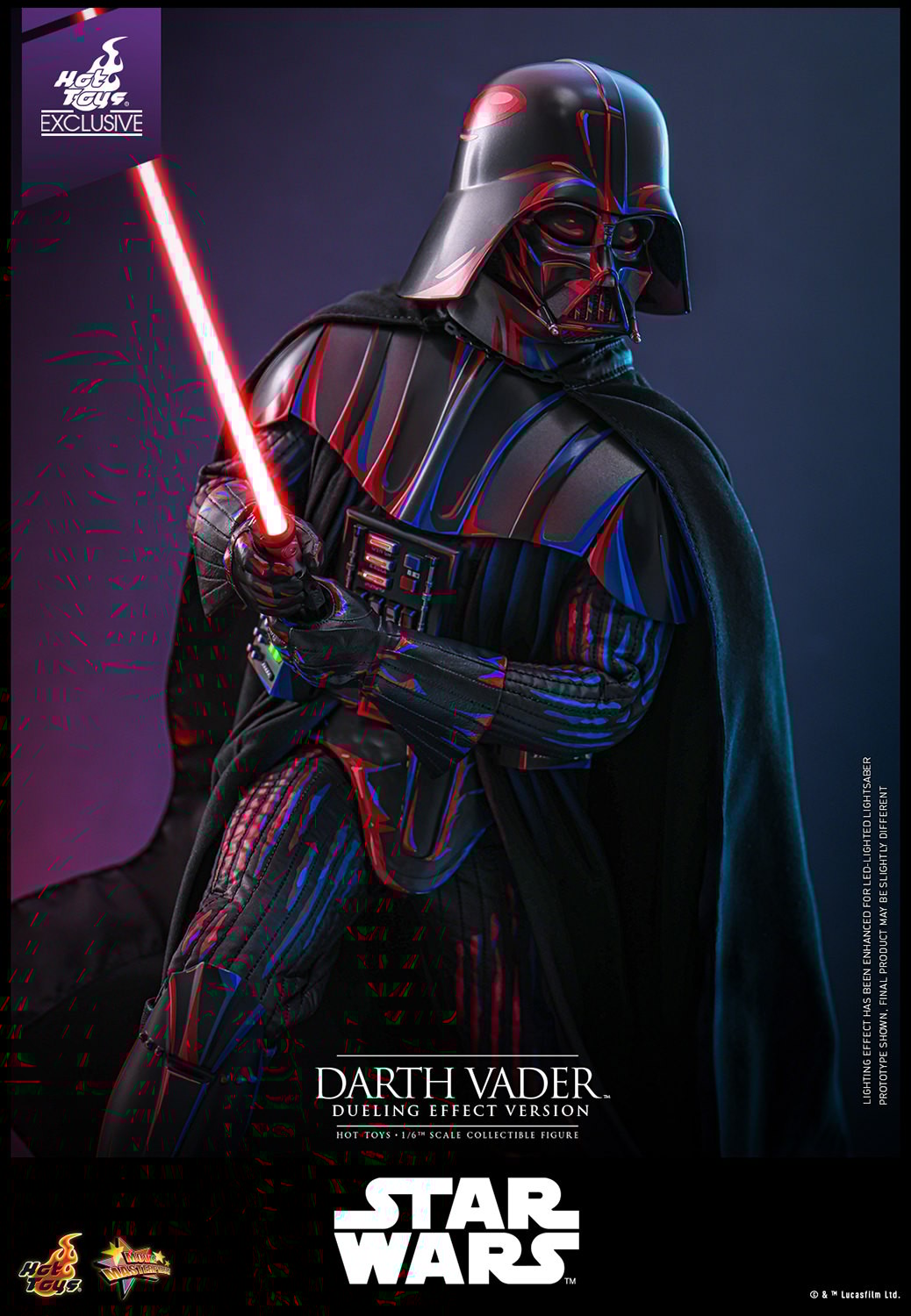 Hot Toys - MMS777 - Star Wars - Darth Vader (Dueling Effect Version) [Regular Edition] - 1/6 Scale Collectible Figure