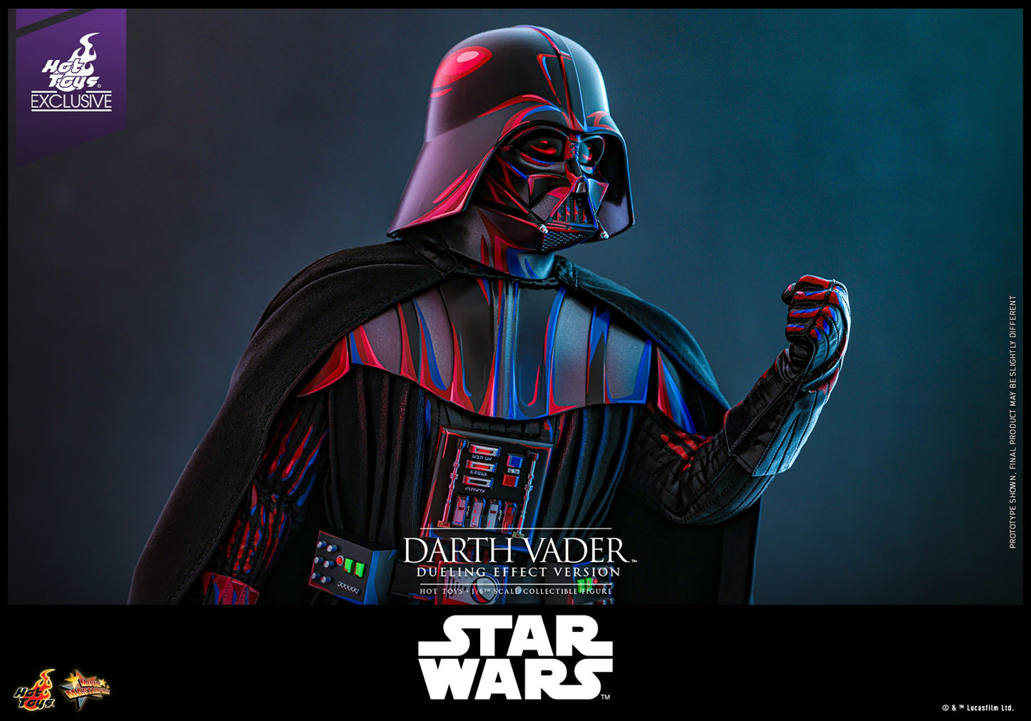 Hot Toys - MMS777 - Star Wars - Darth Vader (Dueling Effect Version) [Regular Edition] - 1/6 Scale Collectible Figure