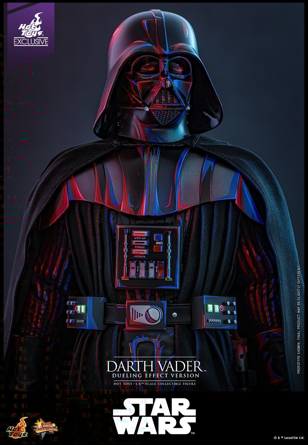 Hot Toys - MMS777 - Star Wars - Darth Vader (Dueling Effect Version) [Regular Edition] - 1/6 Scale Collectible Figure