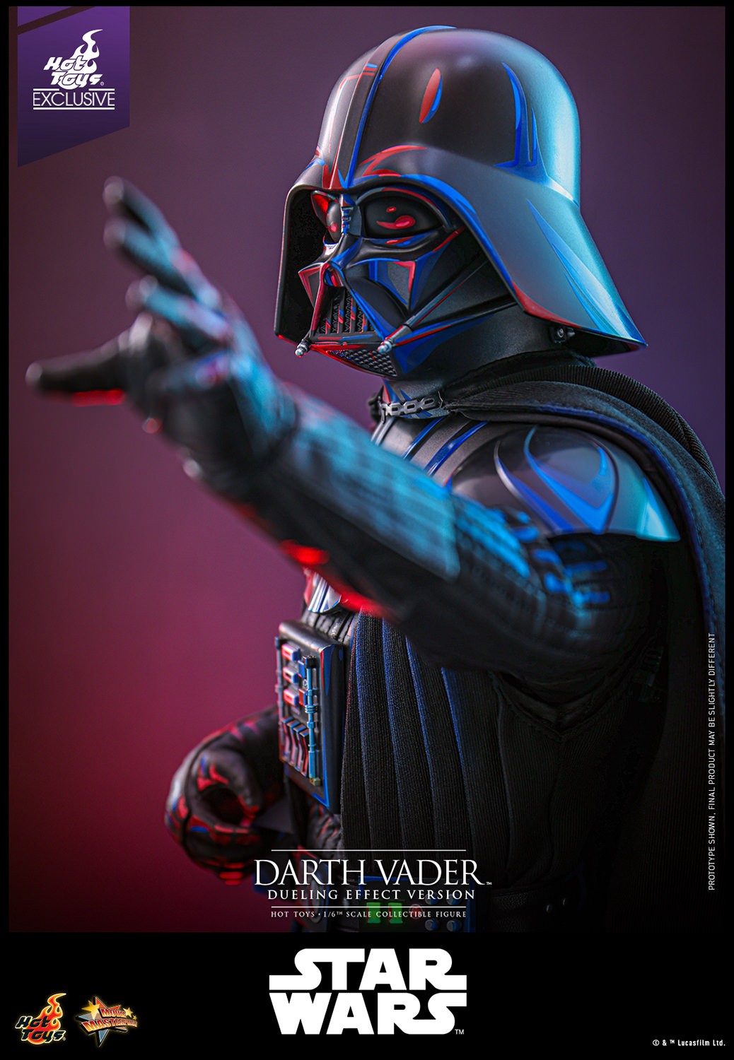 Hot Toys - MMS777 - Star Wars - Darth Vader (Dueling Effect Version) [Regular Edition] - 1/6 Scale Collectible Figure
