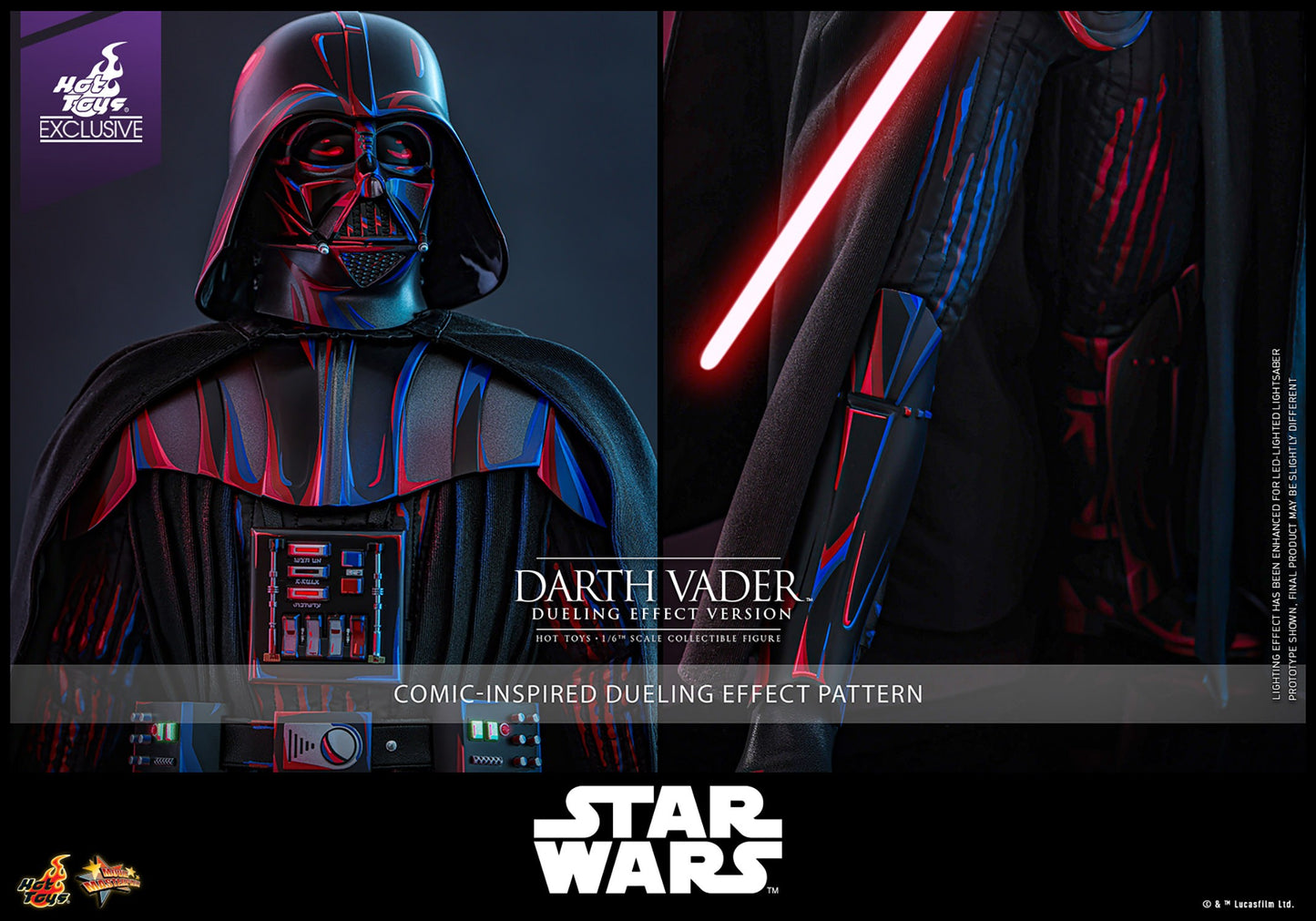Hot Toys - MMS777 - Star Wars - Darth Vader (Dueling Effect Version) [Regular Edition] - 1/6 Scale Collectible Figure