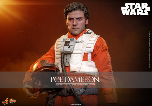 (Preorder) Hot Toys MMS806 Star Wars The Force Awakens [Poe Dameron] 1/6 Scale Collectible Figure