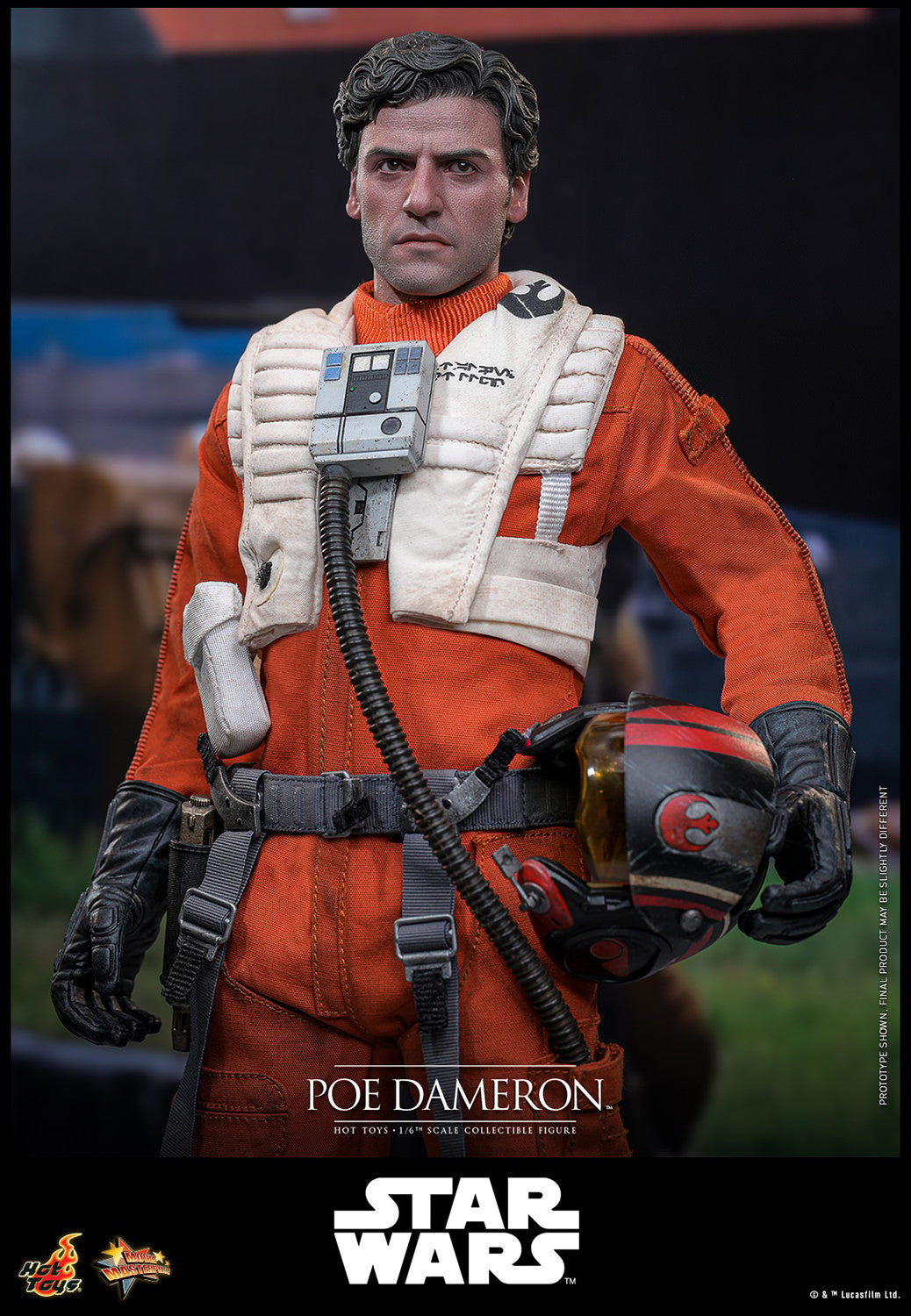 (Preorder) Hot Toys MMS806 Star Wars The Force Awakens [Poe Dameron] 1/6 Scale Collectible Figure