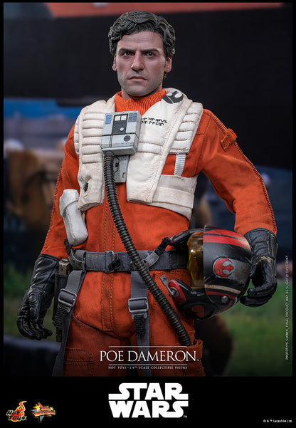 (Preorder) Hot Toys MMS806 Star Wars The Force Awakens [Poe Dameron] 1/6 Scale Collectible Figure