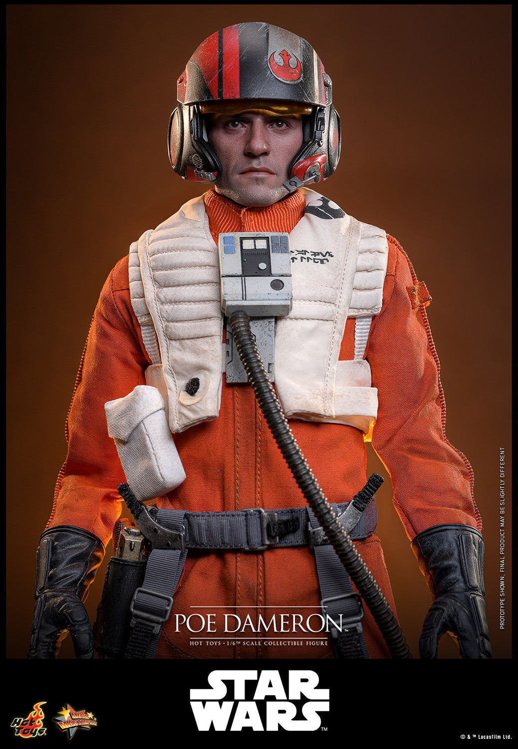 (Preorder) Hot Toys MMS806 Star Wars The Force Awakens [Poe Dameron] 1/6 Scale Collectible Figure