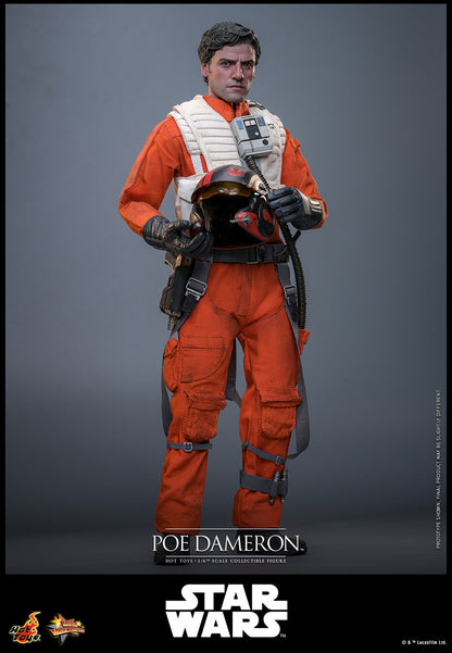 (Preorder) Hot Toys MMS806 Star Wars The Force Awakens [Poe Dameron] 1/6 Scale Collectible Figure