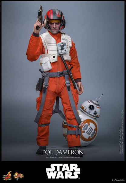 (Preorder) Hot Toys MMS806 Star Wars The Force Awakens [Poe Dameron] 1/6 Scale Collectible Figure