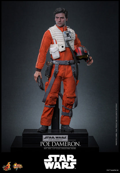 (Preorder) Hot Toys MMS806 Star Wars The Force Awakens [Poe Dameron] 1/6 Scale Collectible Figure