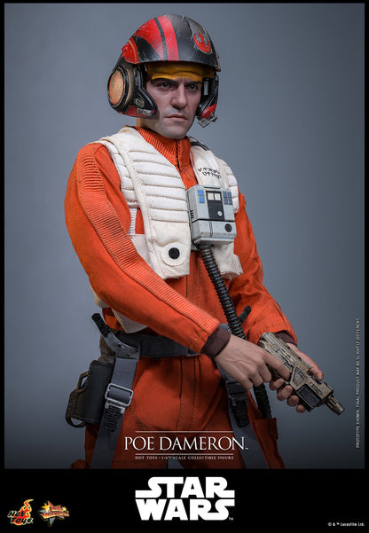 (Preorder) Hot Toys MMS806 Star Wars The Force Awakens [Poe Dameron] 1/6 Scale Collectible Figure