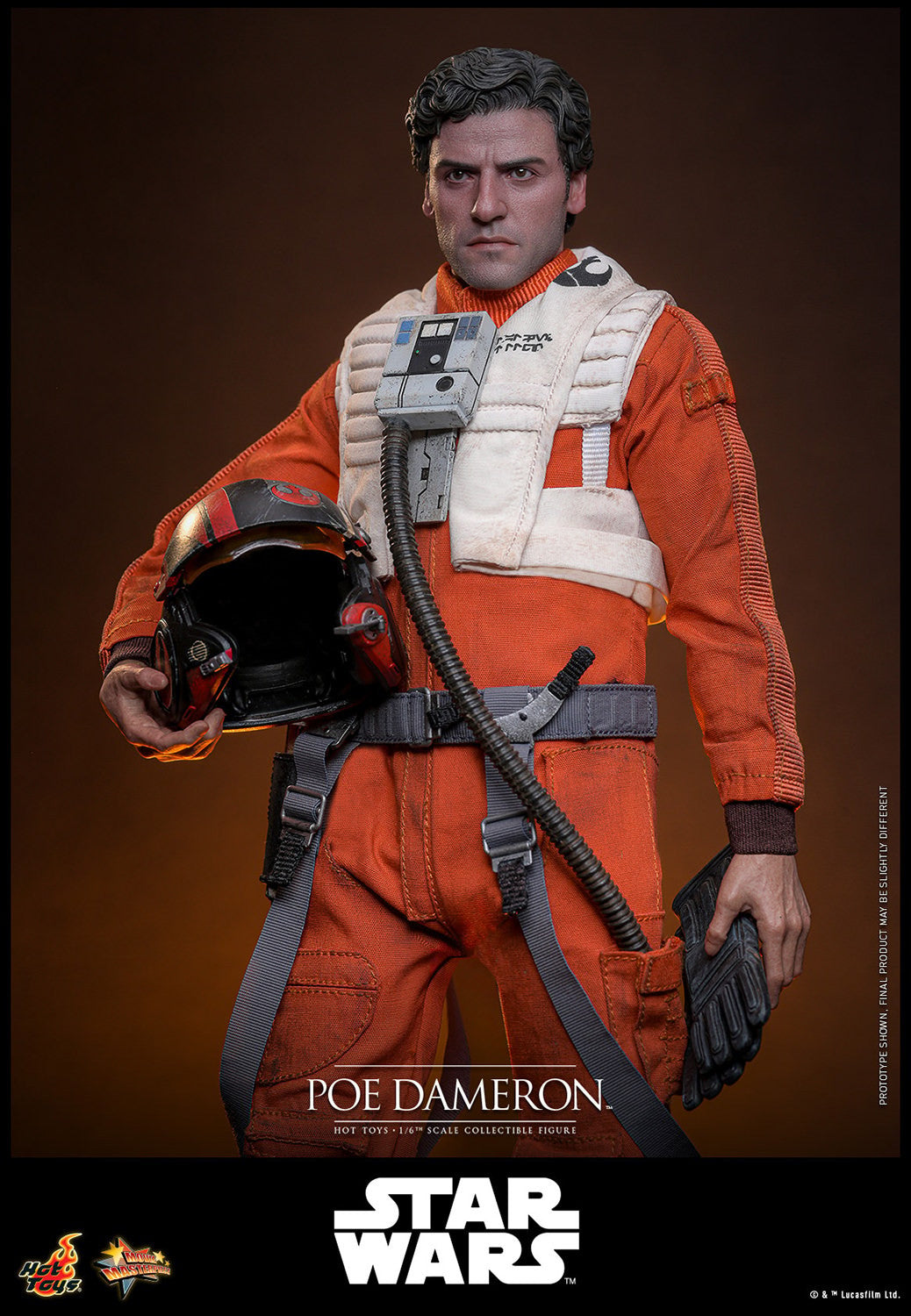 (Preorder) Hot Toys MMS806 Star Wars The Force Awakens [Poe Dameron] 1/6 Scale Collectible Figure