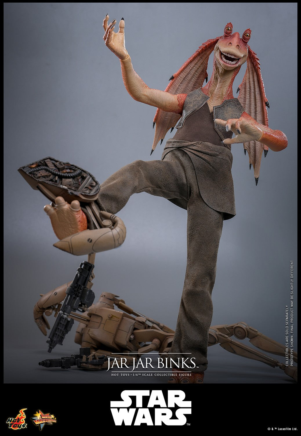 (Preorder) Hot Toys MMS807 Star Wars The Phantom Menace [Jar Jar Binks] 1/6 Scale Collectible Figure