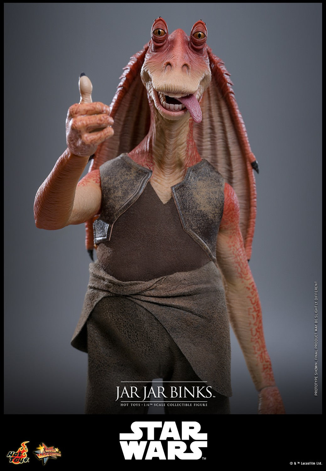 (Preorder) Hot Toys MMS807 Star Wars The Phantom Menace [Jar Jar Binks] 1/6 Scale Collectible Figure