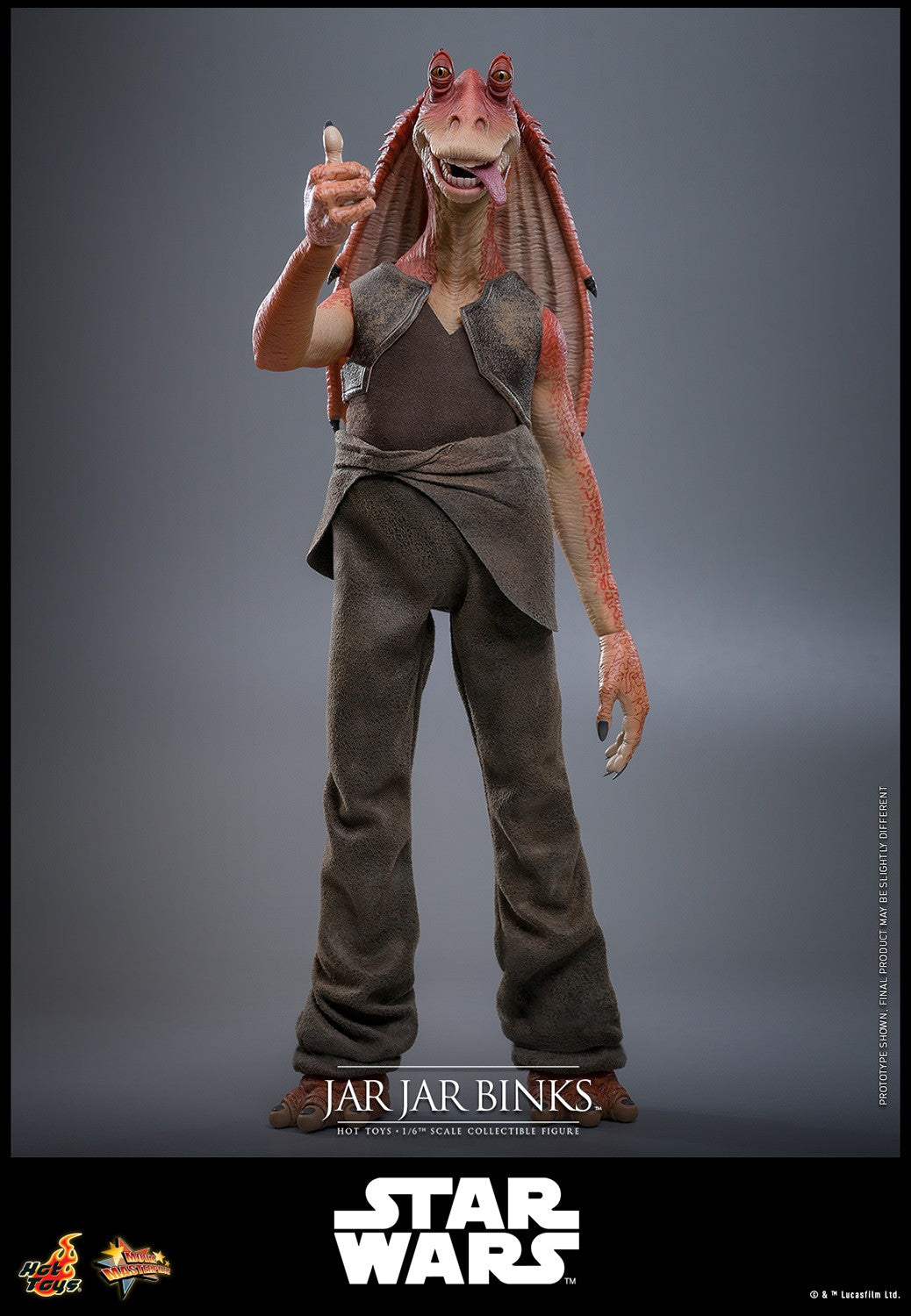 (Preorder) Hot Toys MMS807 Star Wars The Phantom Menace [Jar Jar Binks] 1/6 Scale Collectible Figure