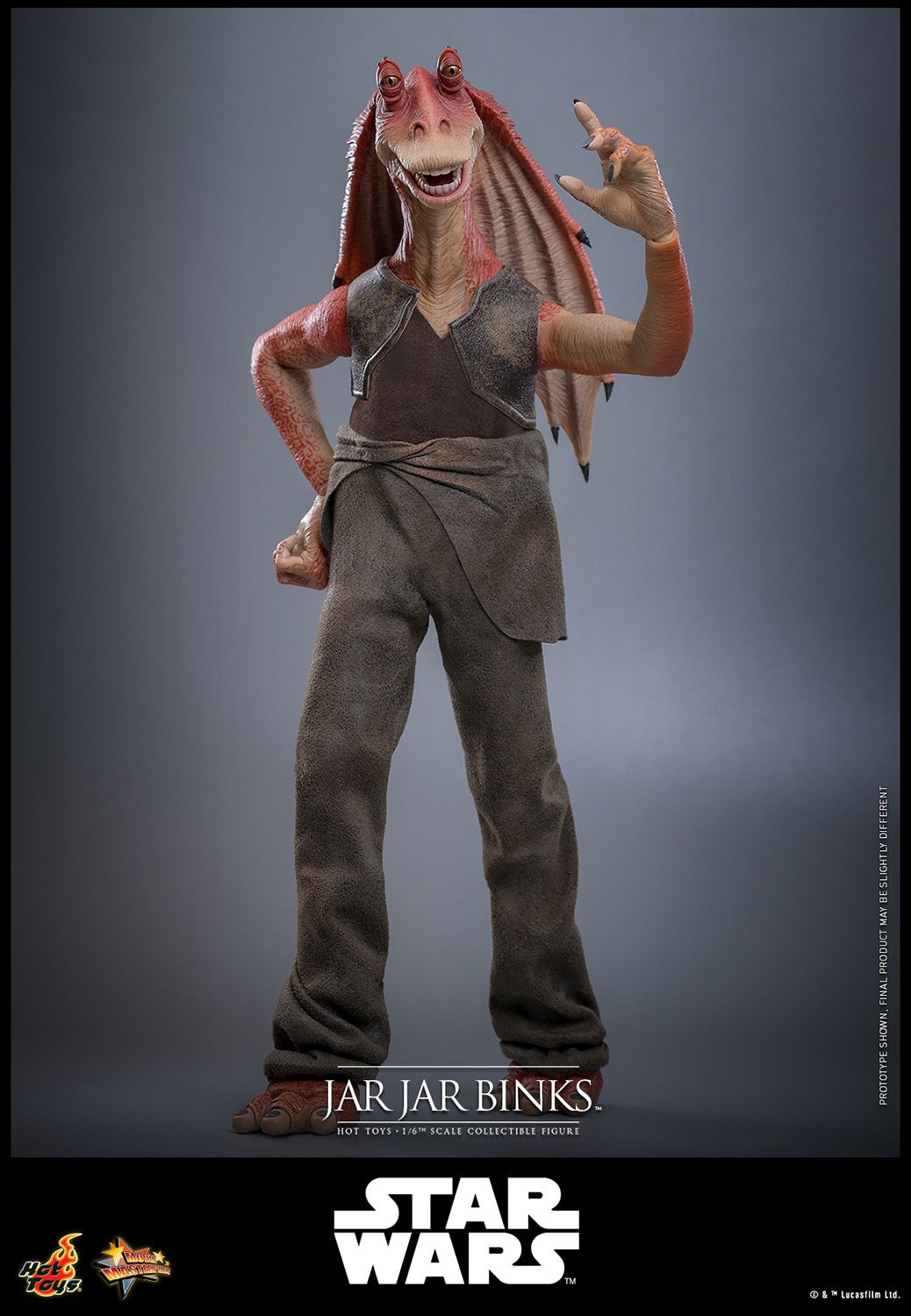 (Preorder) Hot Toys MMS807 Star Wars The Phantom Menace [Jar Jar Binks] 1/6 Scale Collectible Figure