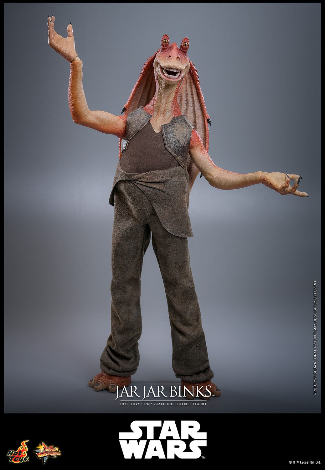 (Preorder) Hot Toys MMS807 Star Wars The Phantom Menace [Jar Jar Binks] 1/6 Scale Collectible Figure