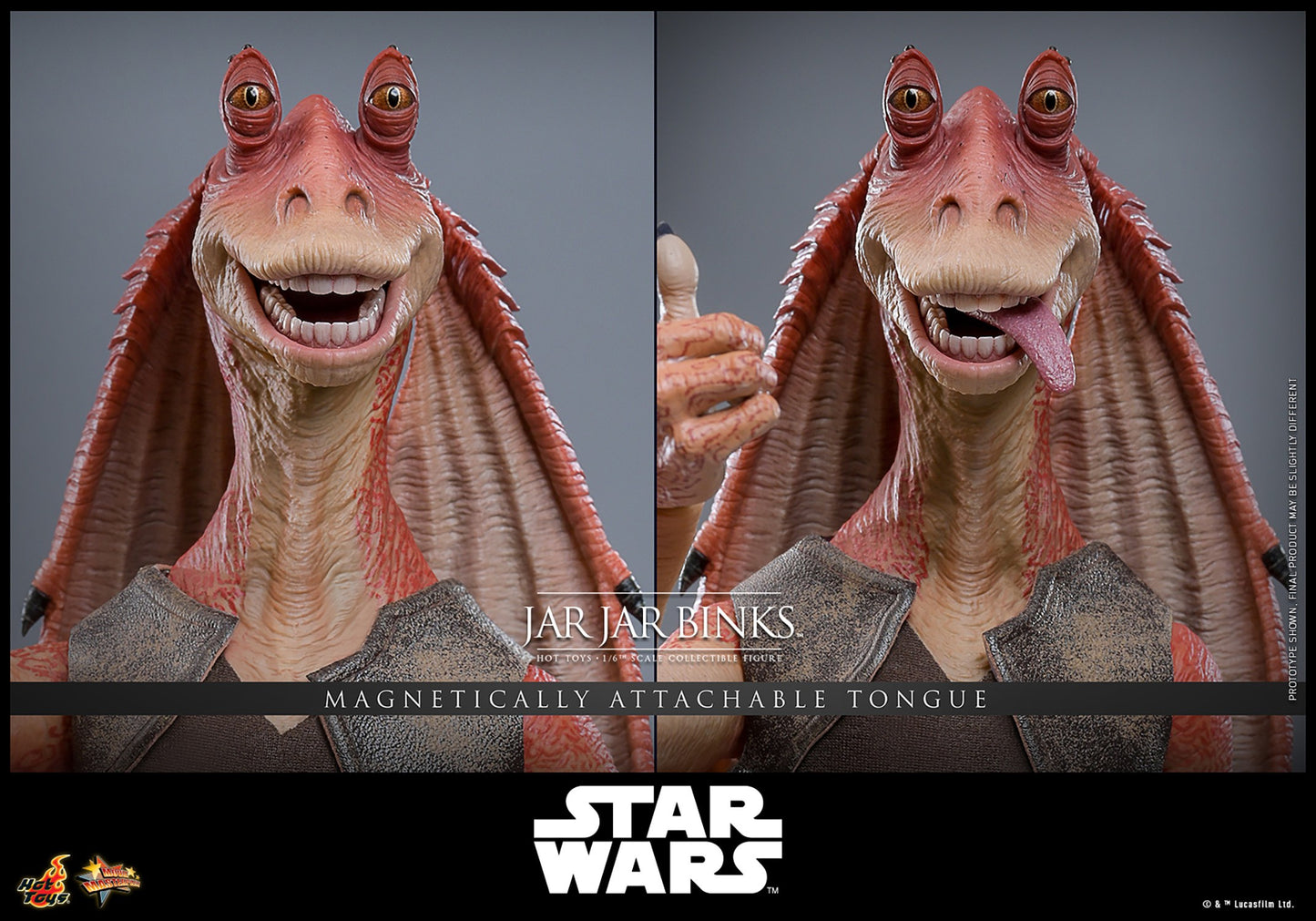 (Preorder) Hot Toys MMS807 Star Wars The Phantom Menace [Jar Jar Binks] 1/6 Scale Collectible Figure
