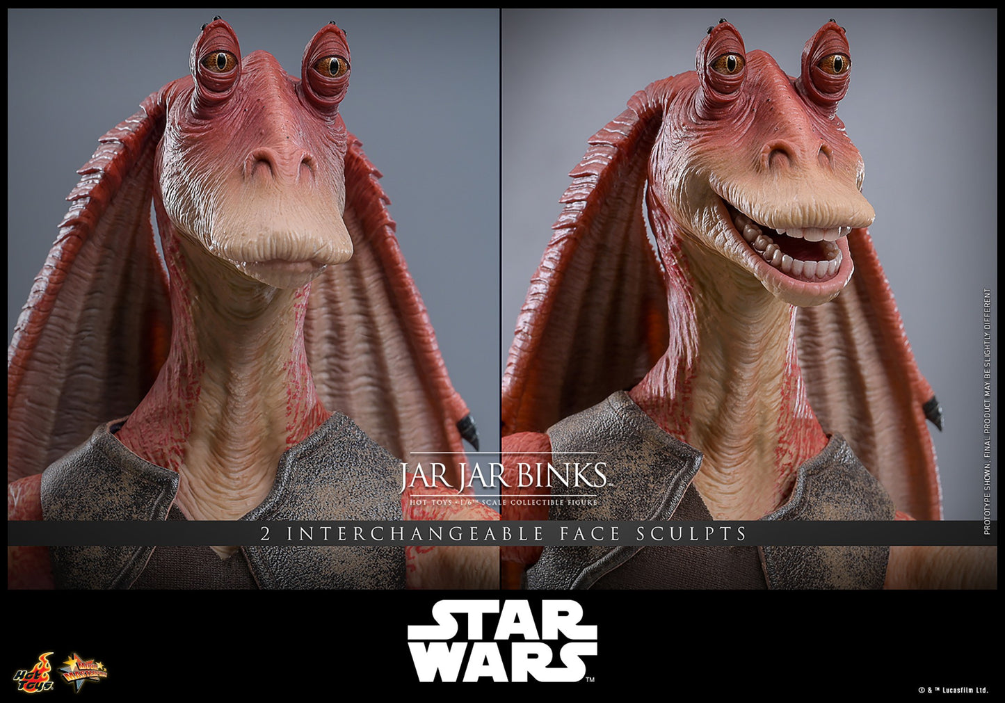 (Preorder) Hot Toys MMS807 Star Wars The Phantom Menace [Jar Jar Binks] 1/6 Scale Collectible Figure