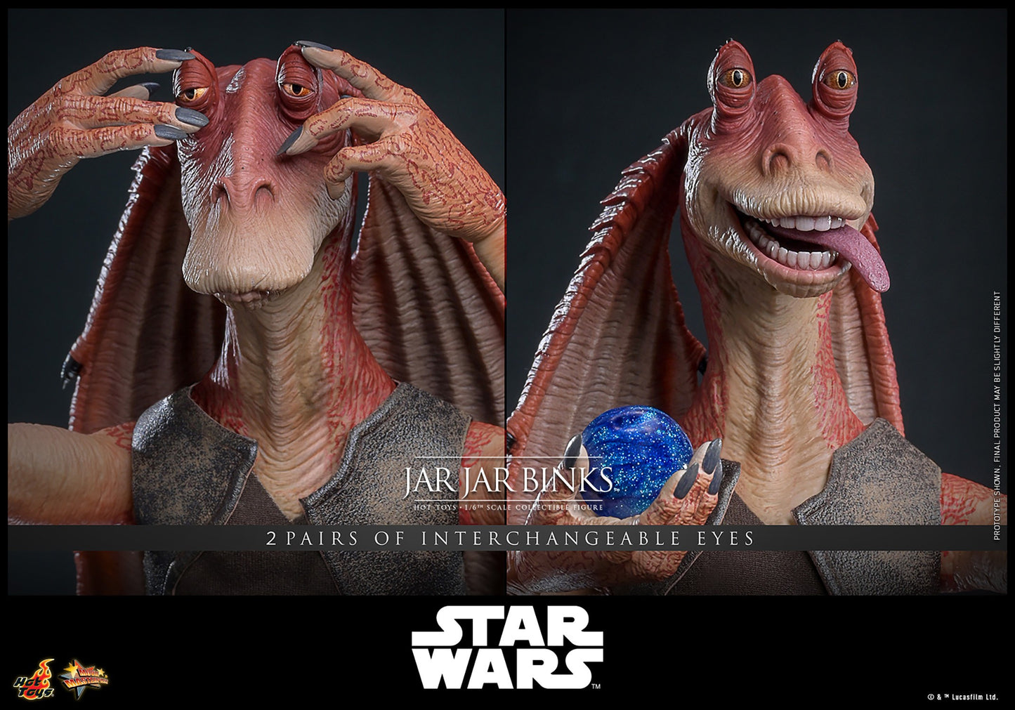(Preorder) Hot Toys MMS807 Star Wars The Phantom Menace [Jar Jar Binks] 1/6 Scale Collectible Figure