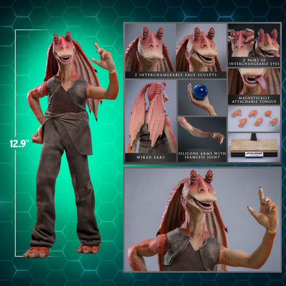 (Preorder) Hot Toys MMS807 Star Wars The Phantom Menace [Jar Jar Binks] 1/6 Scale Collectible Figure