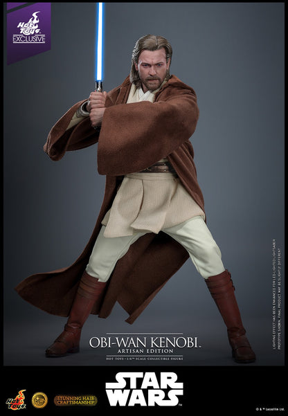 (Preorder) Hot Toys MMS809AE Star Wars: Attack Of The Clones [Obi-Wan Kenobi] (Artisan Edition) (Hot Toys Exclusive) 1/6th Scale Collectible Figure