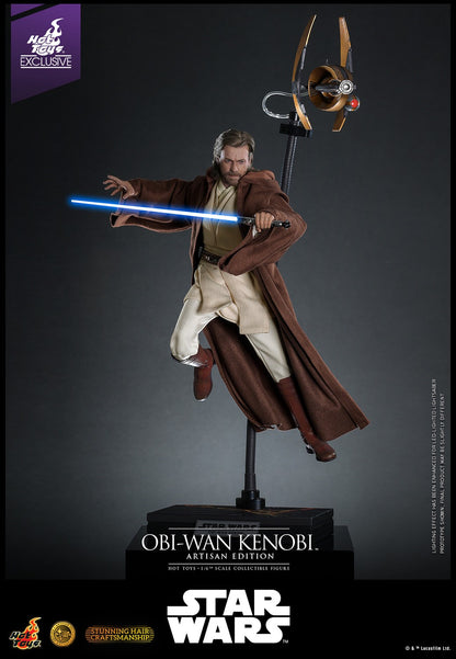 (Preorder) Hot Toys MMS809AE Star Wars: Attack Of The Clones [Obi-Wan Kenobi] (Artisan Edition) (Hot Toys Exclusive) 1/6th Scale Collectible Figure