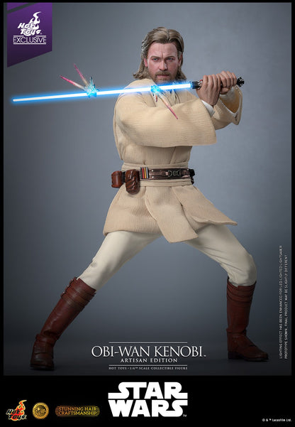 (Preorder) Hot Toys MMS809AE Star Wars: Attack Of The Clones [Obi-Wan Kenobi] (Artisan Edition) (Hot Toys Exclusive) 1/6th Scale Collectible Figure