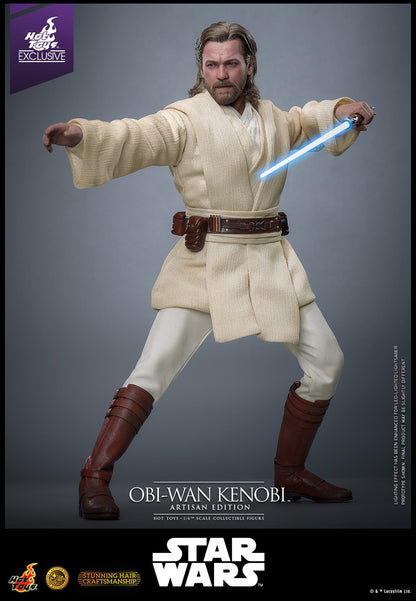 (Preorder) Hot Toys MMS809AE Star Wars: Attack Of The Clones [Obi-Wan Kenobi] (Artisan Edition) (Hot Toys Exclusive) 1/6th Scale Collectible Figure