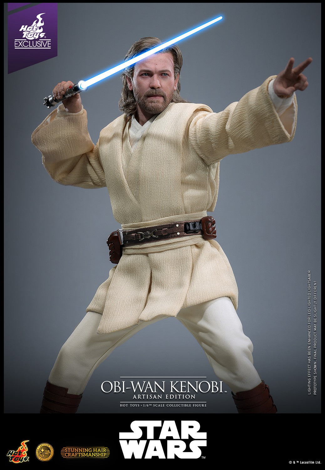 (Preorder) Hot Toys MMS809AE Star Wars: Attack Of The Clones [Obi-Wan Kenobi] (Artisan Edition) (Hot Toys Exclusive) 1/6th Scale Collectible Figure