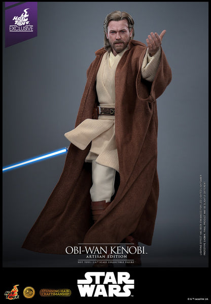 (Preorder) Hot Toys MMS809AE Star Wars: Attack Of The Clones [Obi-Wan Kenobi] (Artisan Edition) (Hot Toys Exclusive) 1/6th Scale Collectible Figure