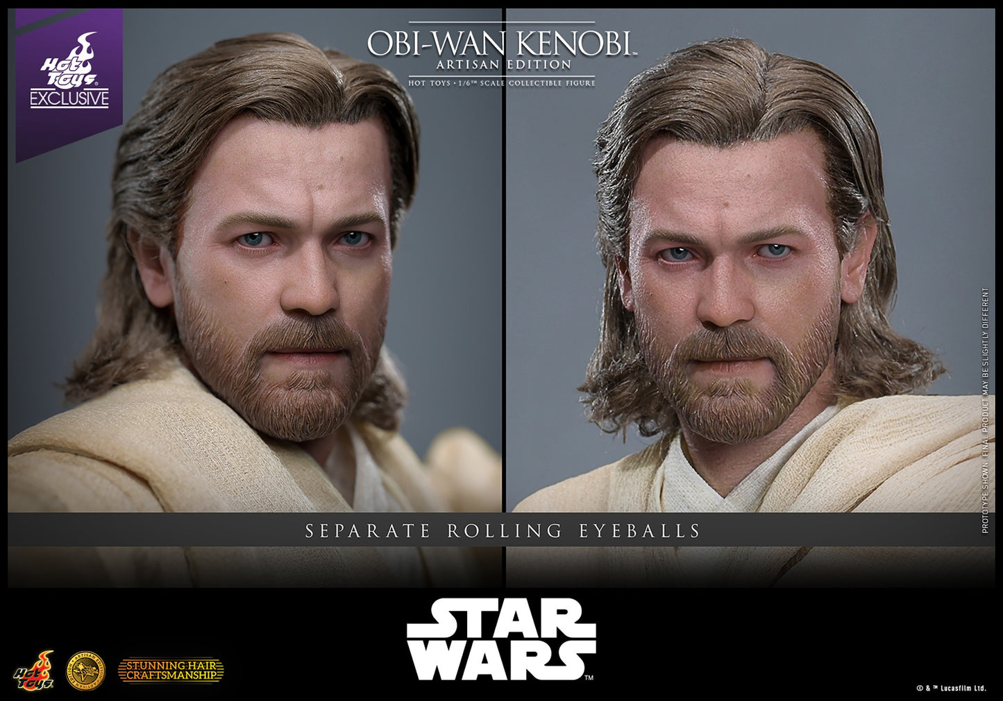 (Preorder) Hot Toys MMS809AE Star Wars: Attack Of The Clones [Obi-Wan Kenobi] (Artisan Edition) (Hot Toys Exclusive) 1/6th Scale Collectible Figure