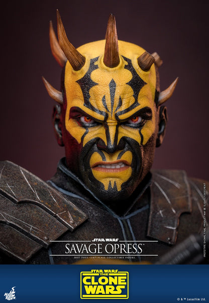 (Preorder) Hot Toys TMS136 Star Wars [The Clone Wars Savage Opress] 1/6 Scale Collectible Figure
