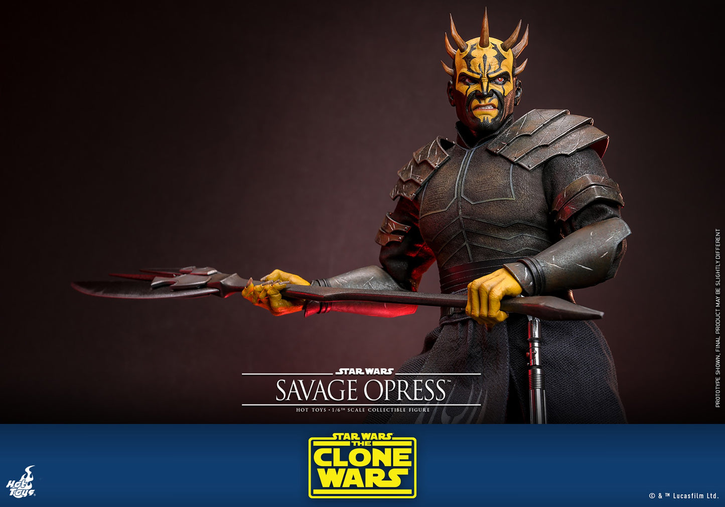 (Preorder) Hot Toys TMS136 Star Wars [The Clone Wars Savage Opress] 1/6 Scale Collectible Figure