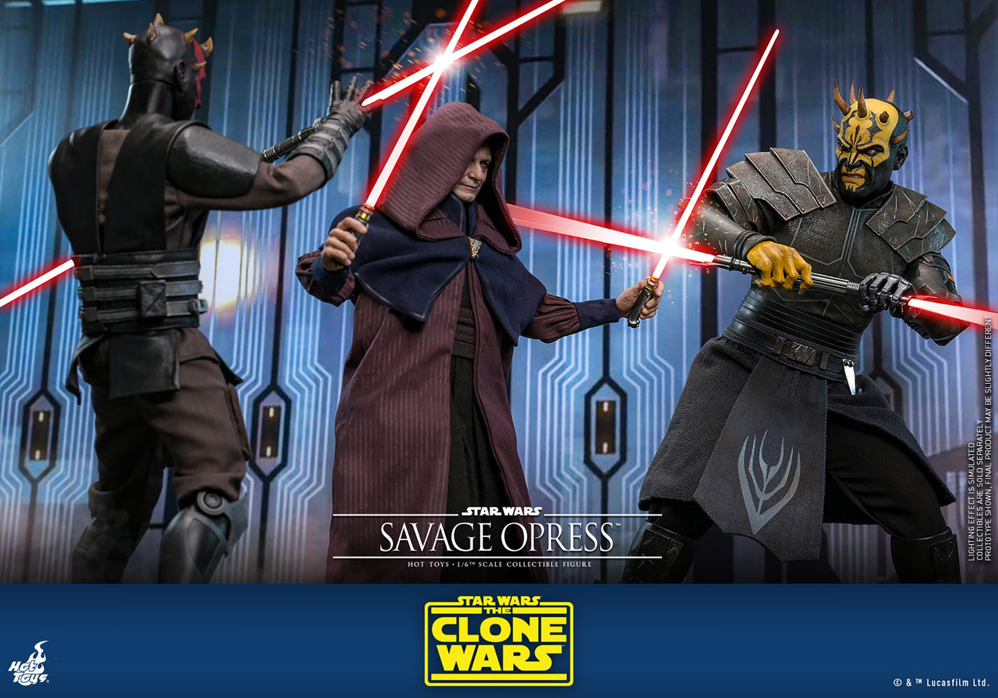 (Preorder) Hot Toys TMS136 Star Wars [The Clone Wars Savage Opress] 1/6 Scale Collectible Figure
