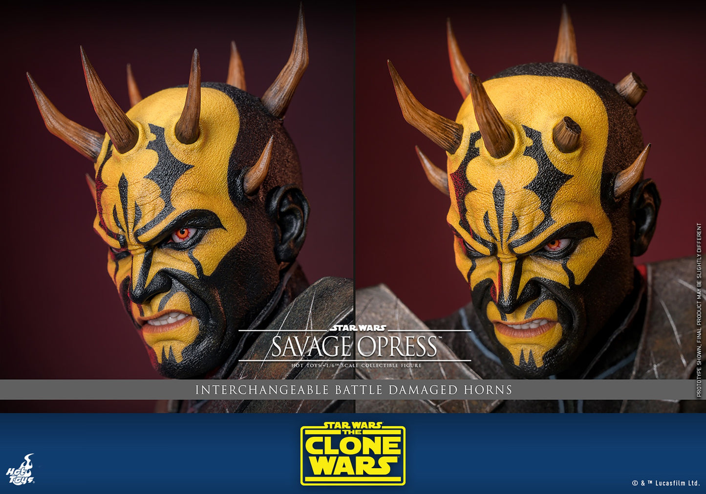 (Preorder) Hot Toys TMS136 Star Wars [The Clone Wars Savage Opress] 1/6 Scale Collectible Figure