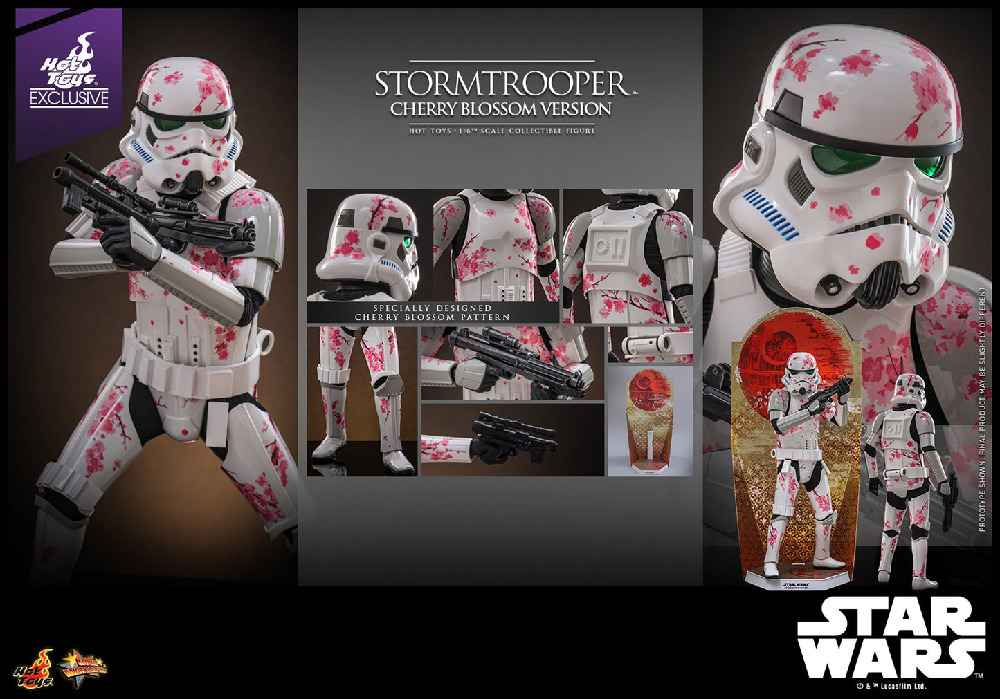 Hot Toys - MMS776 - Star Wars Stormtrooper (Cherry Blossom Version) [Regular Edition] - 1/6 Scale Collectible Figure