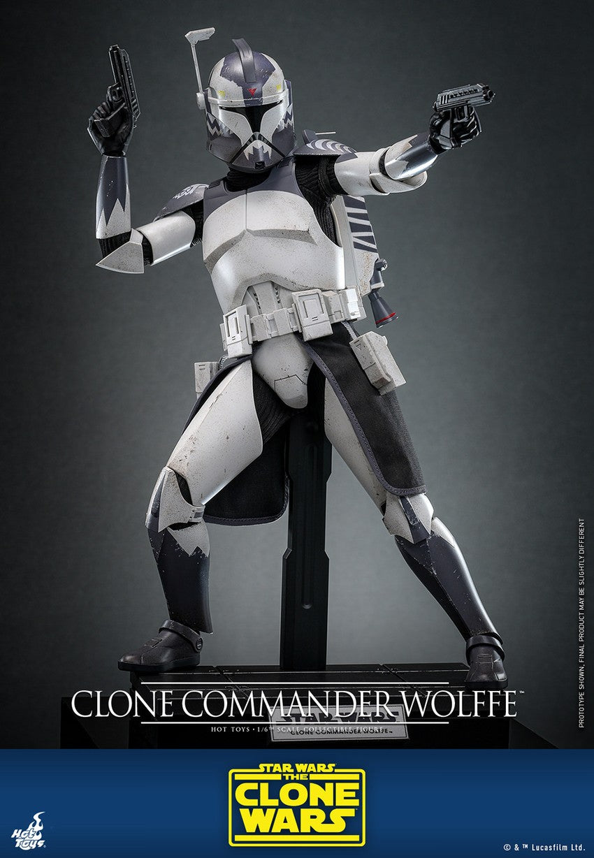 (Preorder) Hot Toys TMS141 Star Wars : The Clone Wars [Clone Commander Wolffe] 1/6th scale Collectible Figure