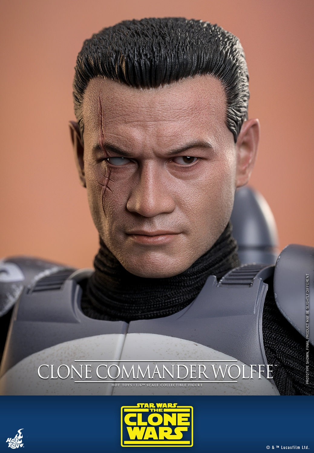 (Preorder) Hot Toys TMS141 Star Wars : The Clone Wars [Clone Commander Wolffe] 1/6th scale Collectible Figure