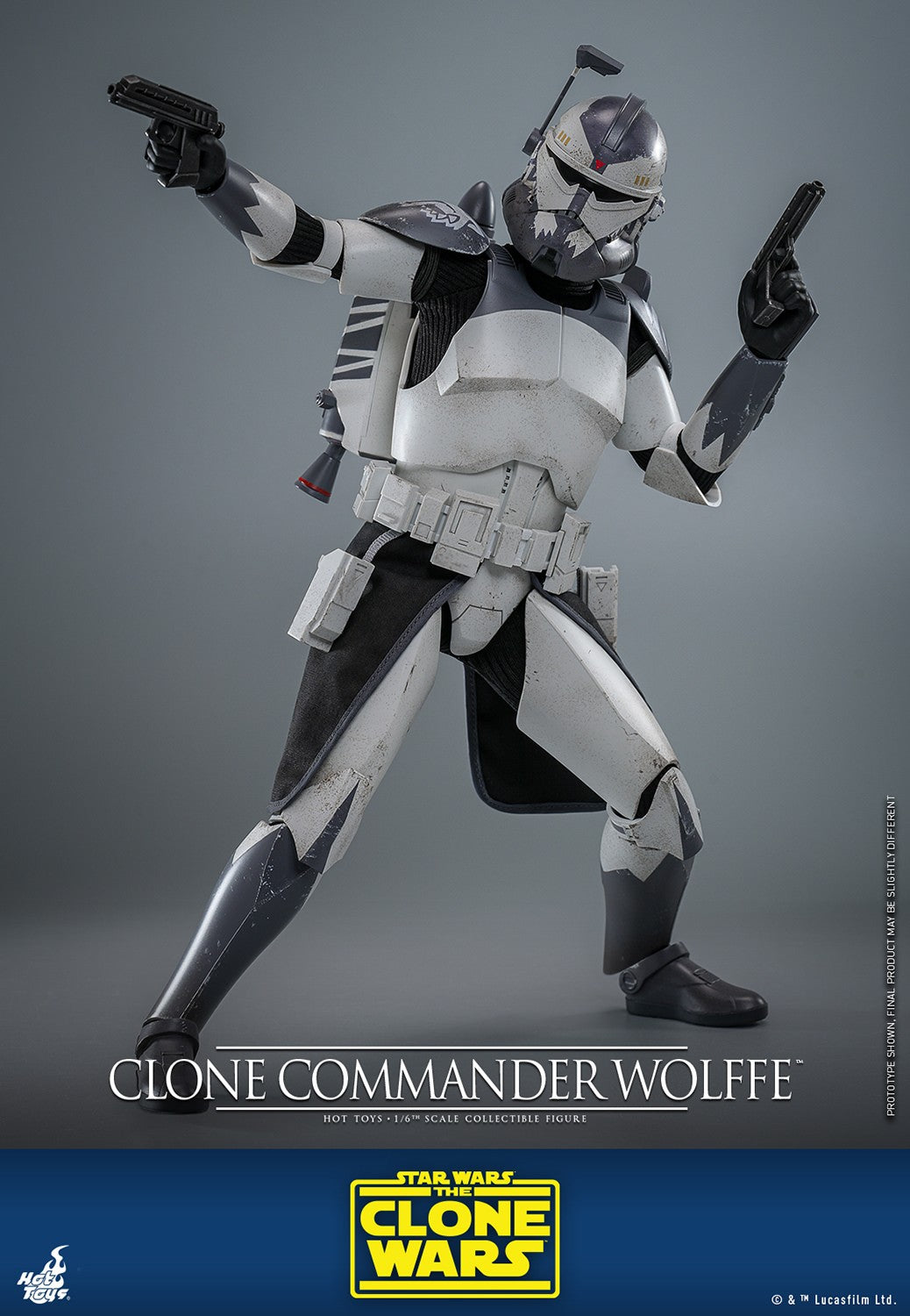 (Preorder) Hot Toys TMS141 Star Wars : The Clone Wars [Clone Commander Wolffe] 1/6th scale Collectible Figure
