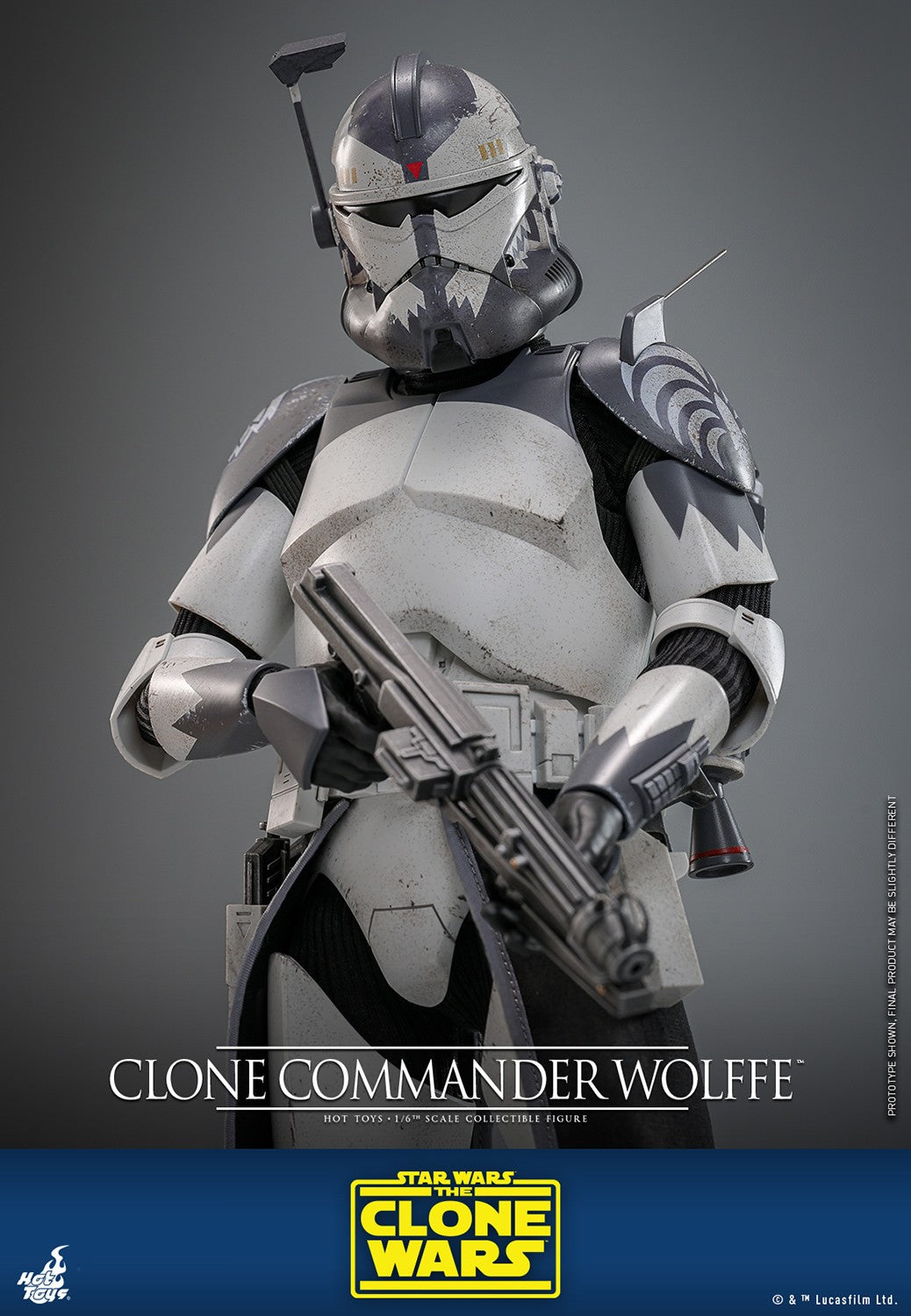 (Preorder) Hot Toys TMS141 Star Wars : The Clone Wars [Clone Commander Wolffe] 1/6th scale Collectible Figure