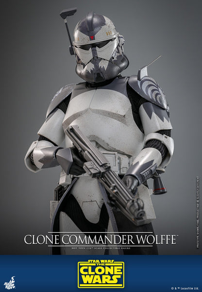 (Preorder) Hot Toys TMS141 Star Wars : The Clone Wars [Clone Commander Wolffe] 1/6th scale Collectible Figure