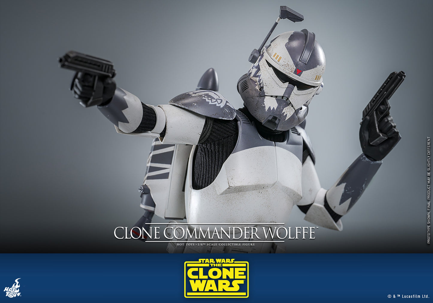 (Preorder) Hot Toys TMS141 Star Wars : The Clone Wars [Clone Commander Wolffe] 1/6th scale Collectible Figure