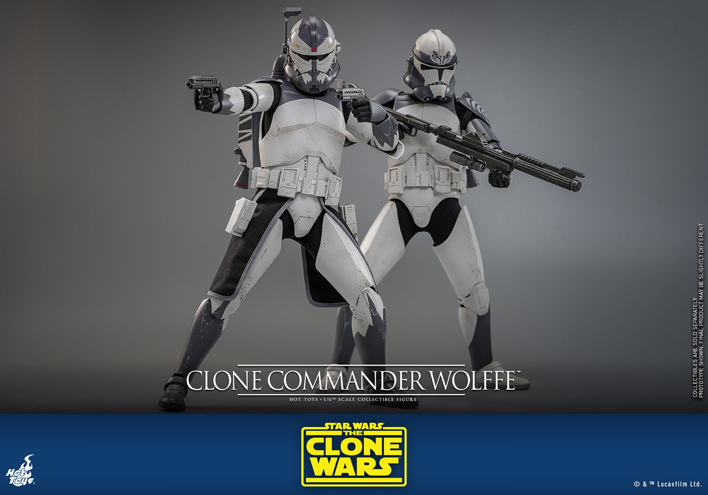 (Preorder) Hot Toys TMS141 Star Wars : The Clone Wars [Clone Commander Wolffe] 1/6th scale Collectible Figure