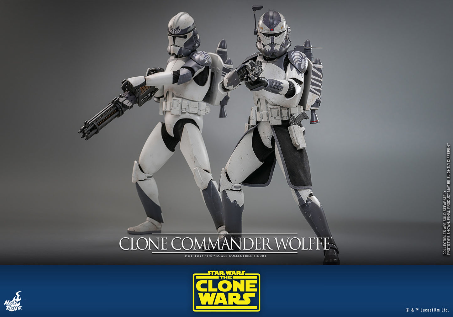 (Preorder) Hot Toys TMS141 Star Wars : The Clone Wars [Clone Commander Wolffe] 1/6th scale Collectible Figure