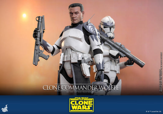 (Preorder) Hot Toys TMS141 Star Wars : The Clone Wars [Clone Commander Wolffe] 1/6th scale Collectible Figure