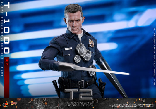 Hot Toys MMS774 Terminator 2 Judgement Day [T1000 (2.0)] 1/6 Scale Collectible Figure