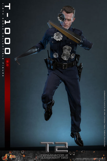Hot Toys MMS774 Terminator 2 Judgement Day [T1000 (2.0)] 1/6 Scale Collectible Figure